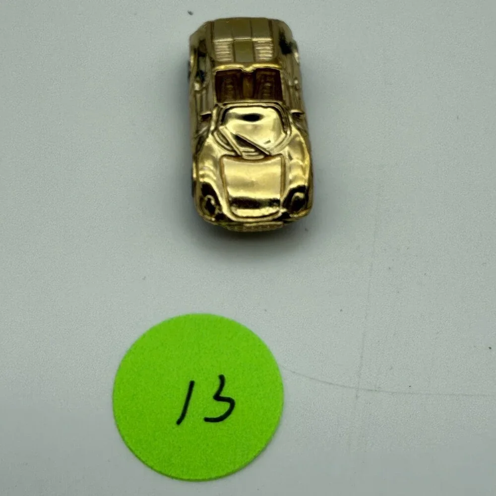 Vintage Micro Machines Gold Chrome Ferrari Dino GTS Targa Mail In Promo Loose